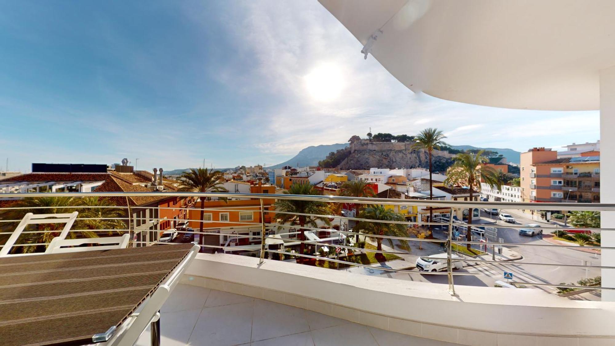 Denia Apartment Castle And Port Views With Ac Eksteriør billede